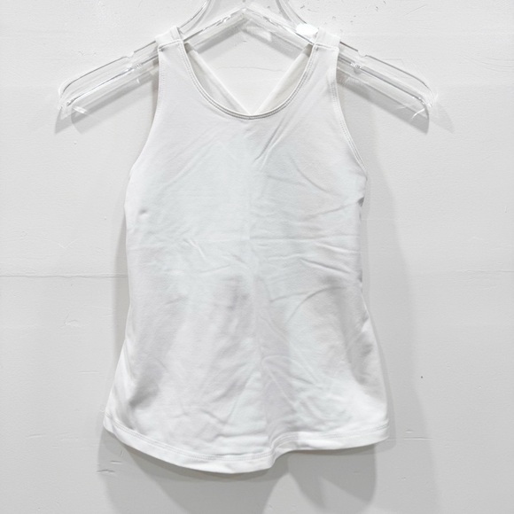 Lululemon White Crossback Tank Top XS - Picture 1 of 4